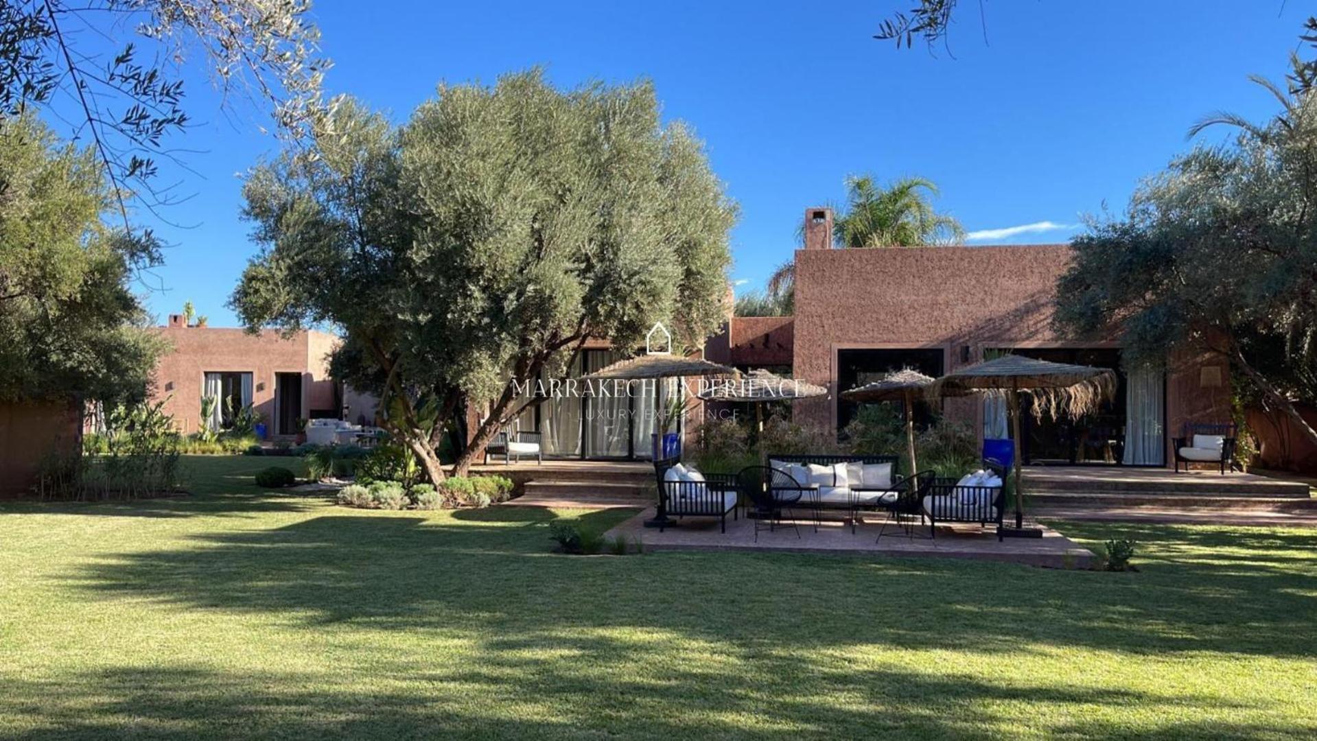 Villa Jardin Bleu à Marrakesh Extérieur photo