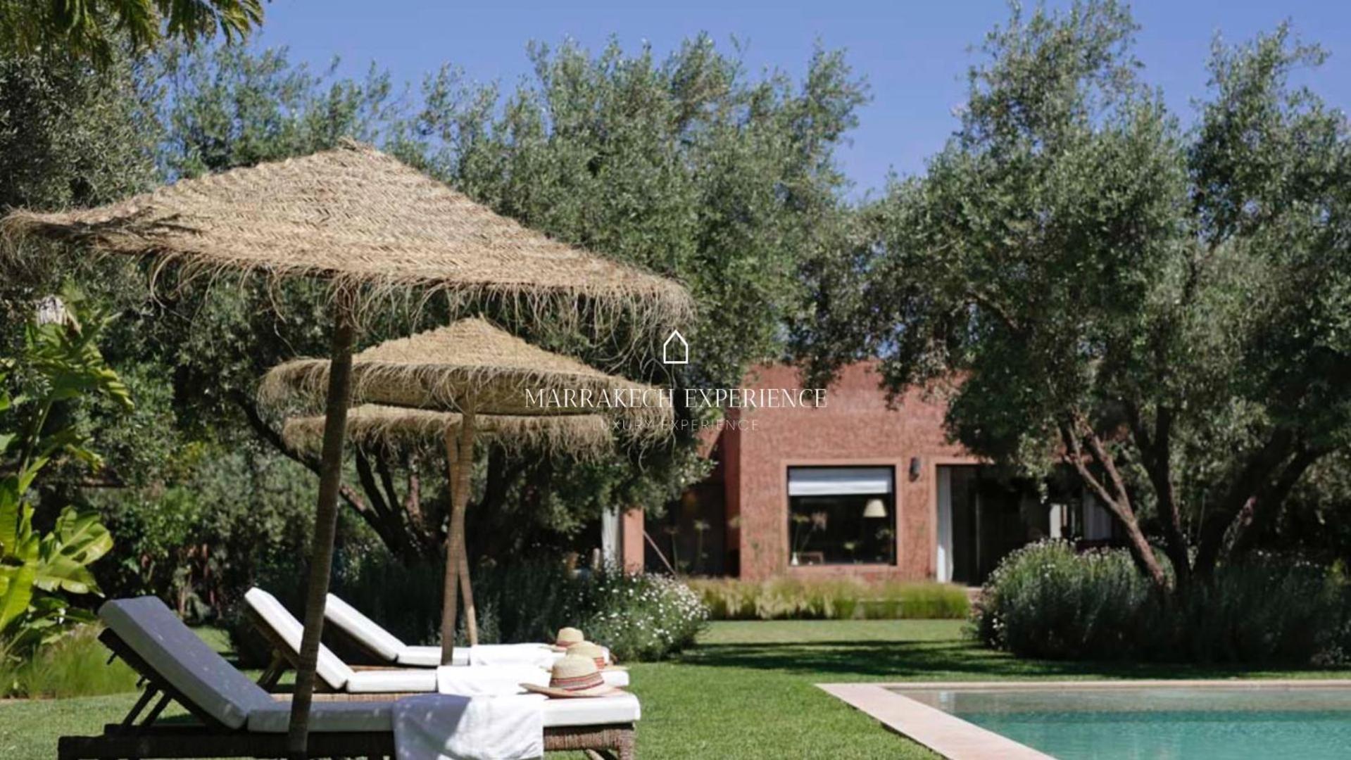 Villa Jardin Bleu à Marrakesh Extérieur photo
