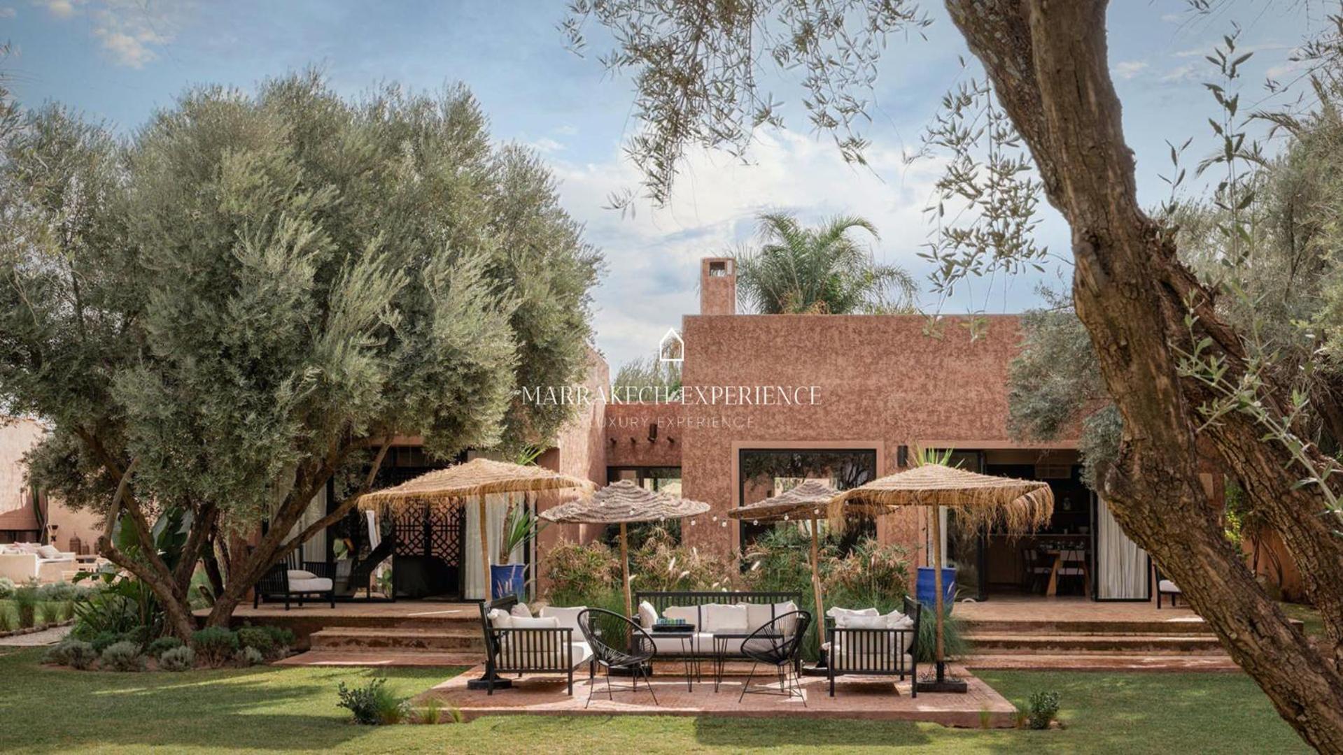 Villa Jardin Bleu à Marrakesh Extérieur photo