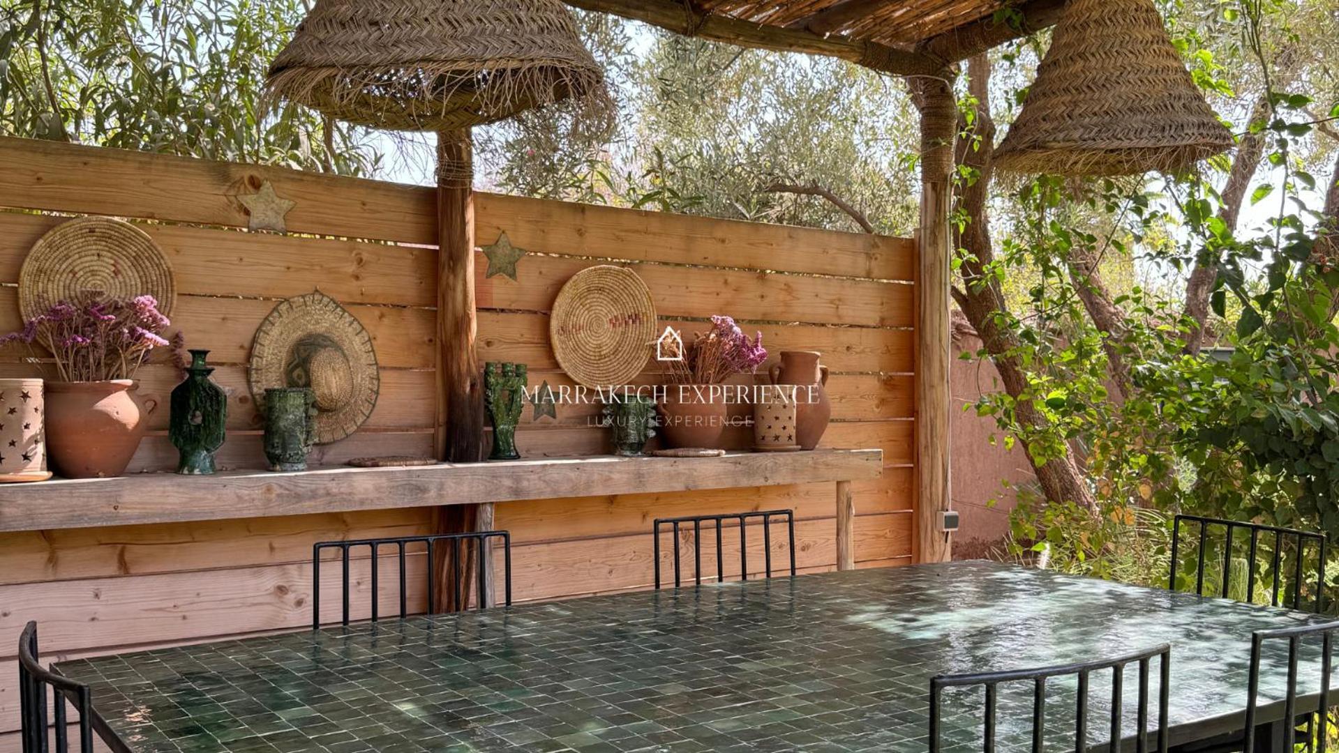 Villa Jardin Bleu à Marrakesh Extérieur photo