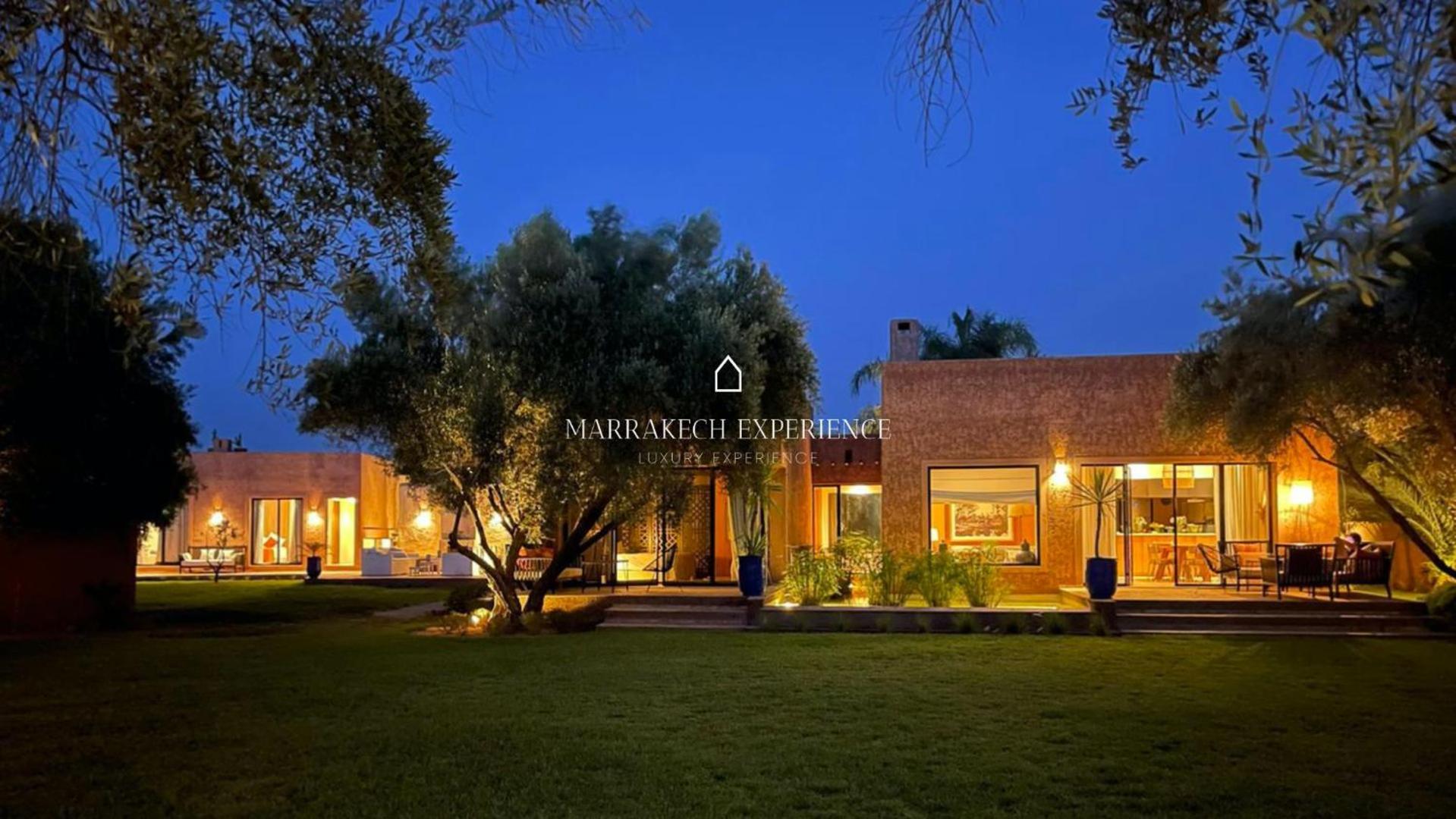 Villa Jardin Bleu à Marrakesh Extérieur photo