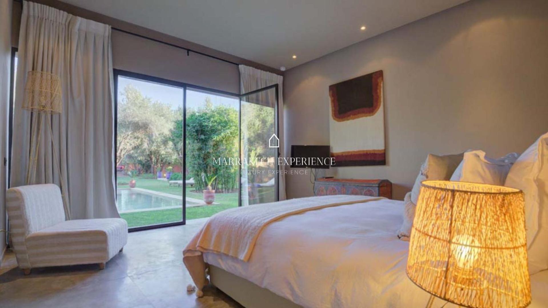 Villa Jardin Bleu à Marrakesh Extérieur photo