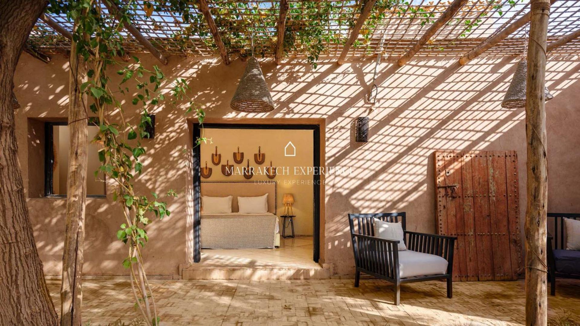 Villa Jardin Bleu à Marrakesh Extérieur photo